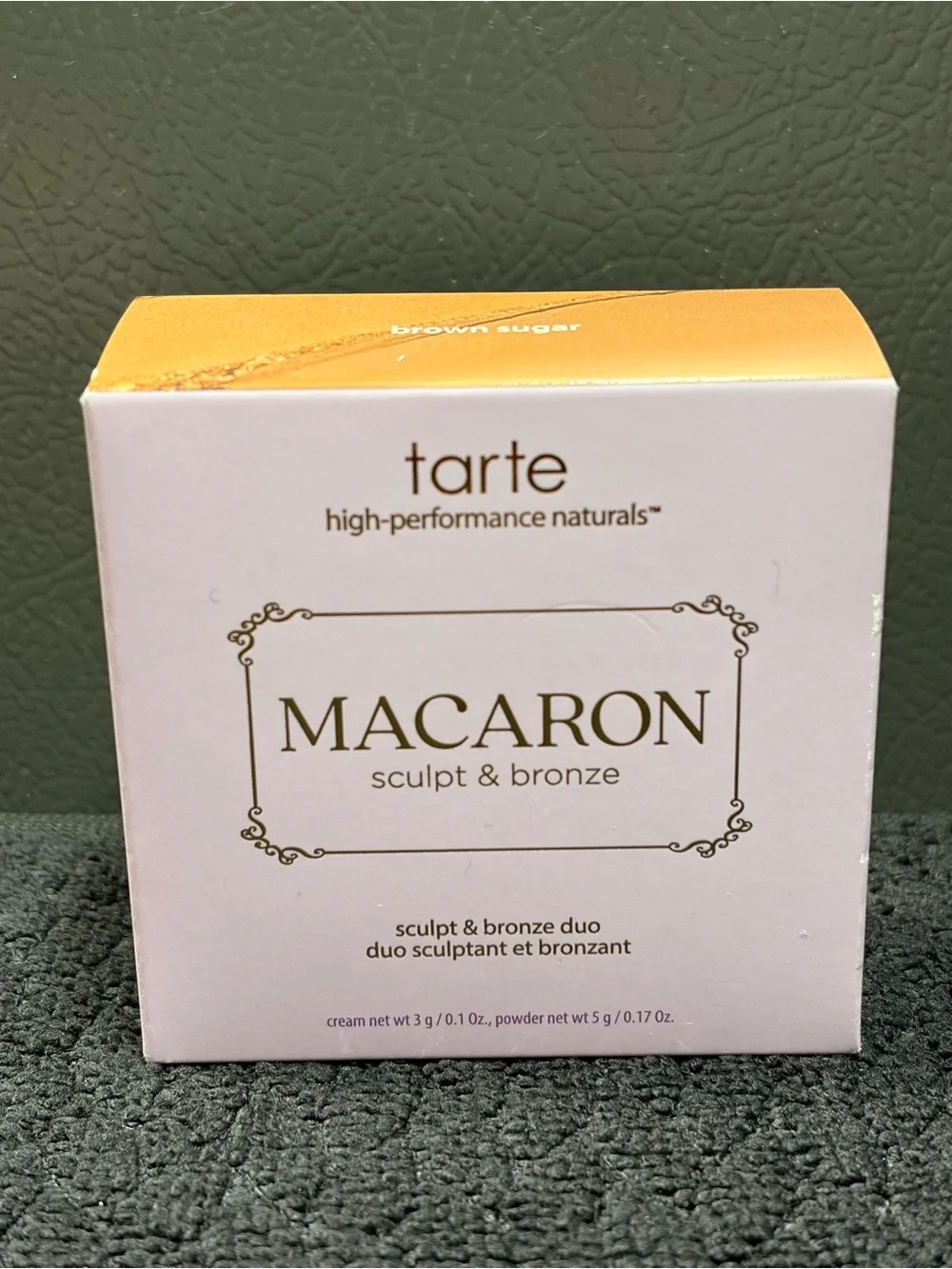 tarte macaron sculpt